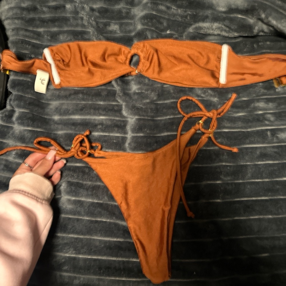 Commense Terracotta Bikini Set